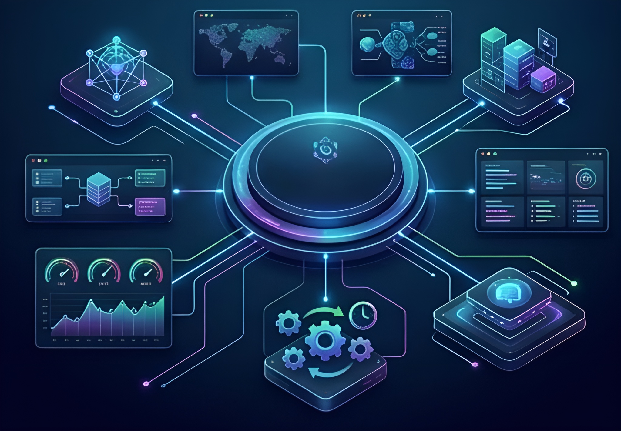 Ecosistema Centralizado IA